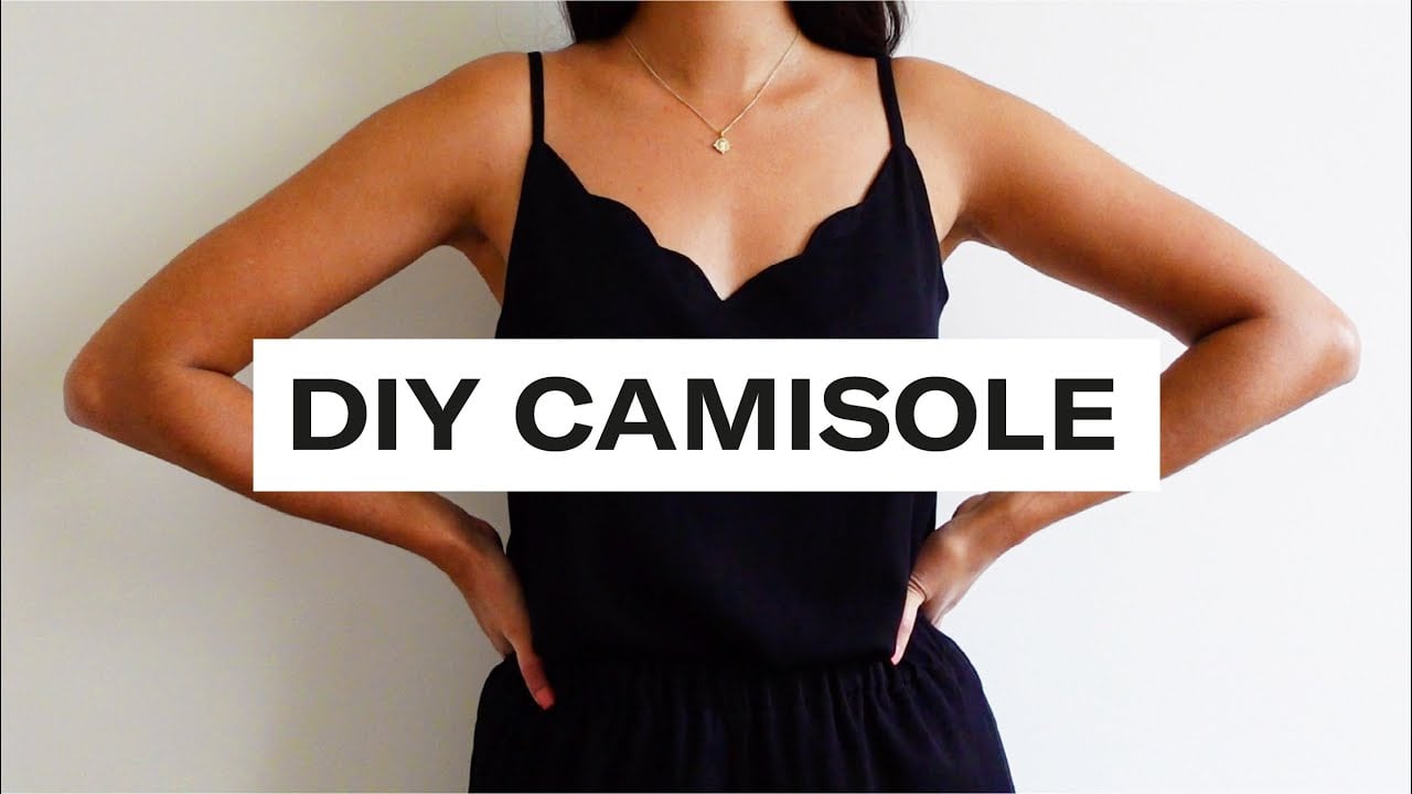 FREE Cami Sewing Pattern | DIY Etty Camisole Top Tutorial (easy for beginners)
