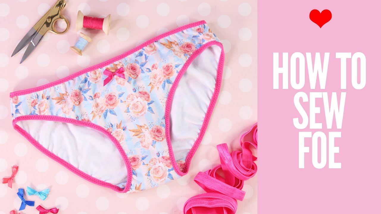 How to Sew Fold Over Elastic (FOE)