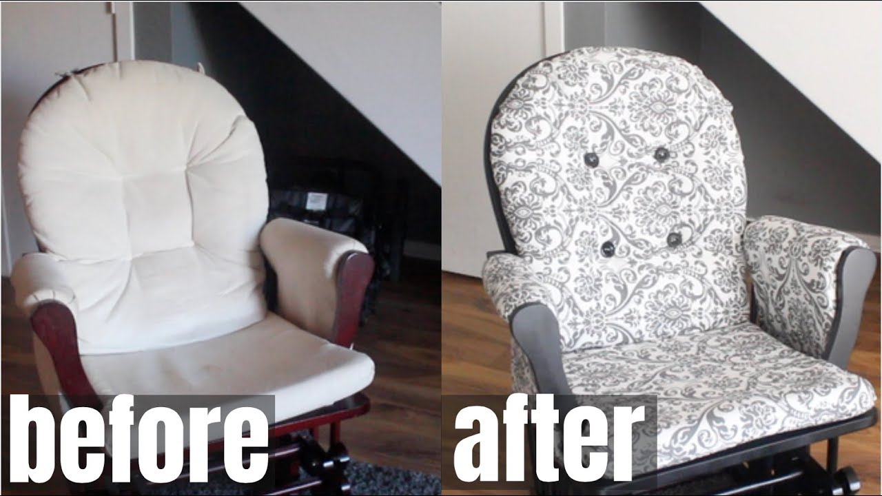 HOW TO SEW: EASY DIY ROCKING CHAIR SLIPCOVER 2018 #NEXTLEVELLIFESTYLE