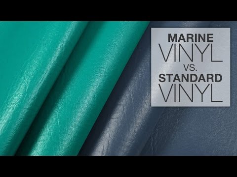 Comparing Marine Vinyl & Standard Vinyl