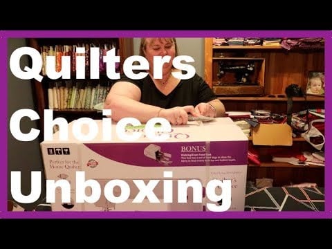 Quilter's Choice QC 300 Sewing Machine Unboxing