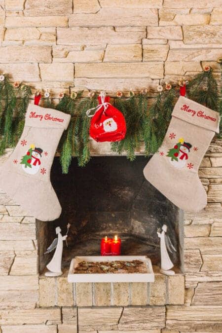 christmas decoration chimney