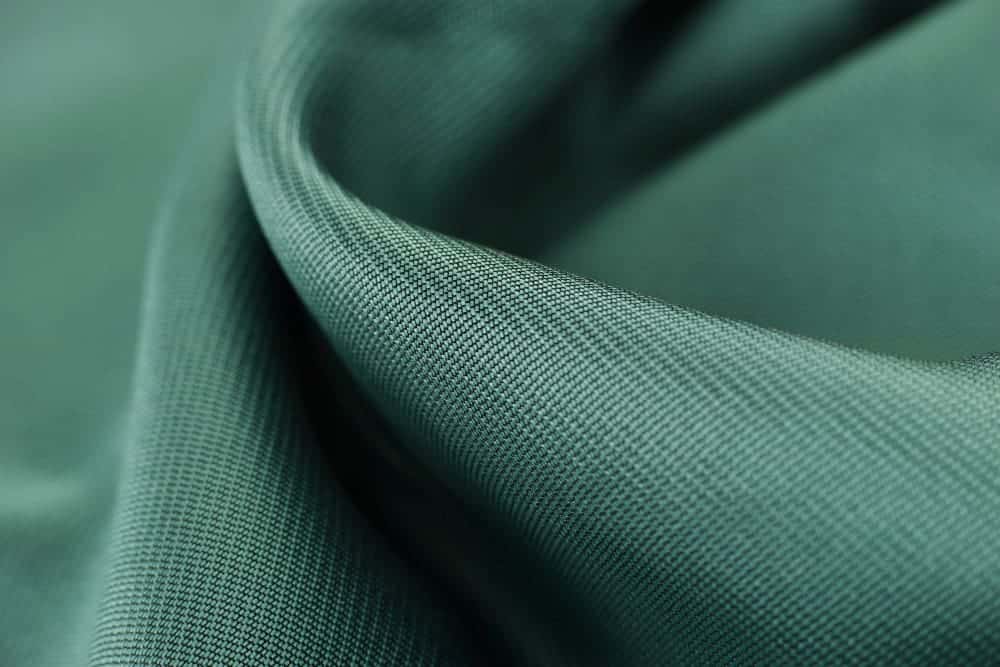 green fabric