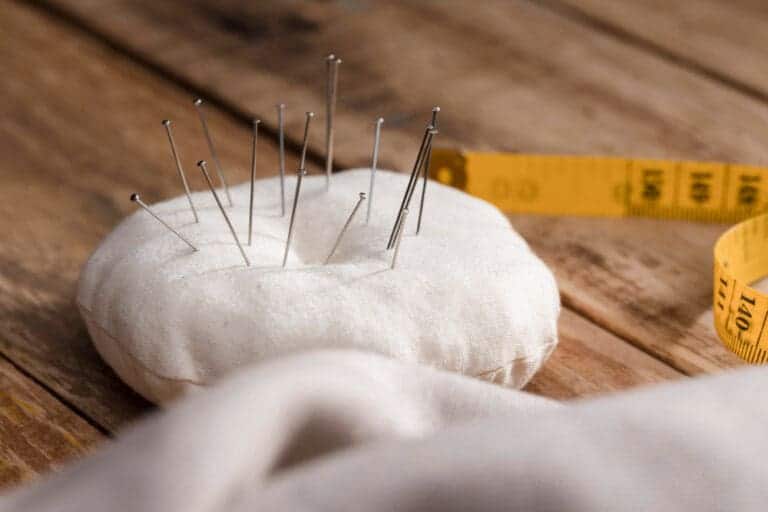 high angle sewing needles with measuring tape