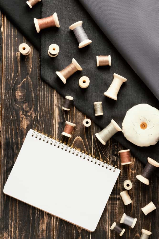 Demystifying What is Sewing Notions For Beginner 3 top view thread silk arrangement