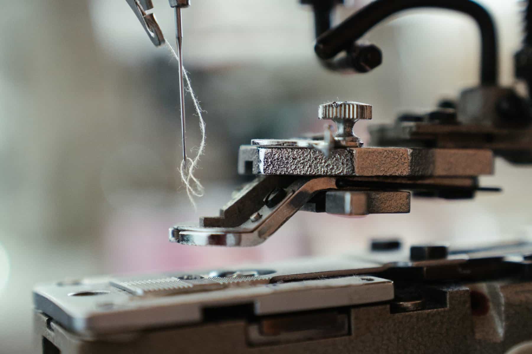 White Singer Sewing Machine