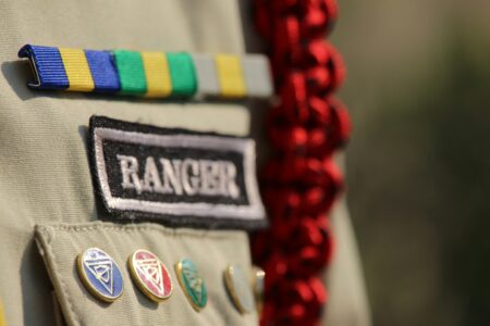how to sew badges