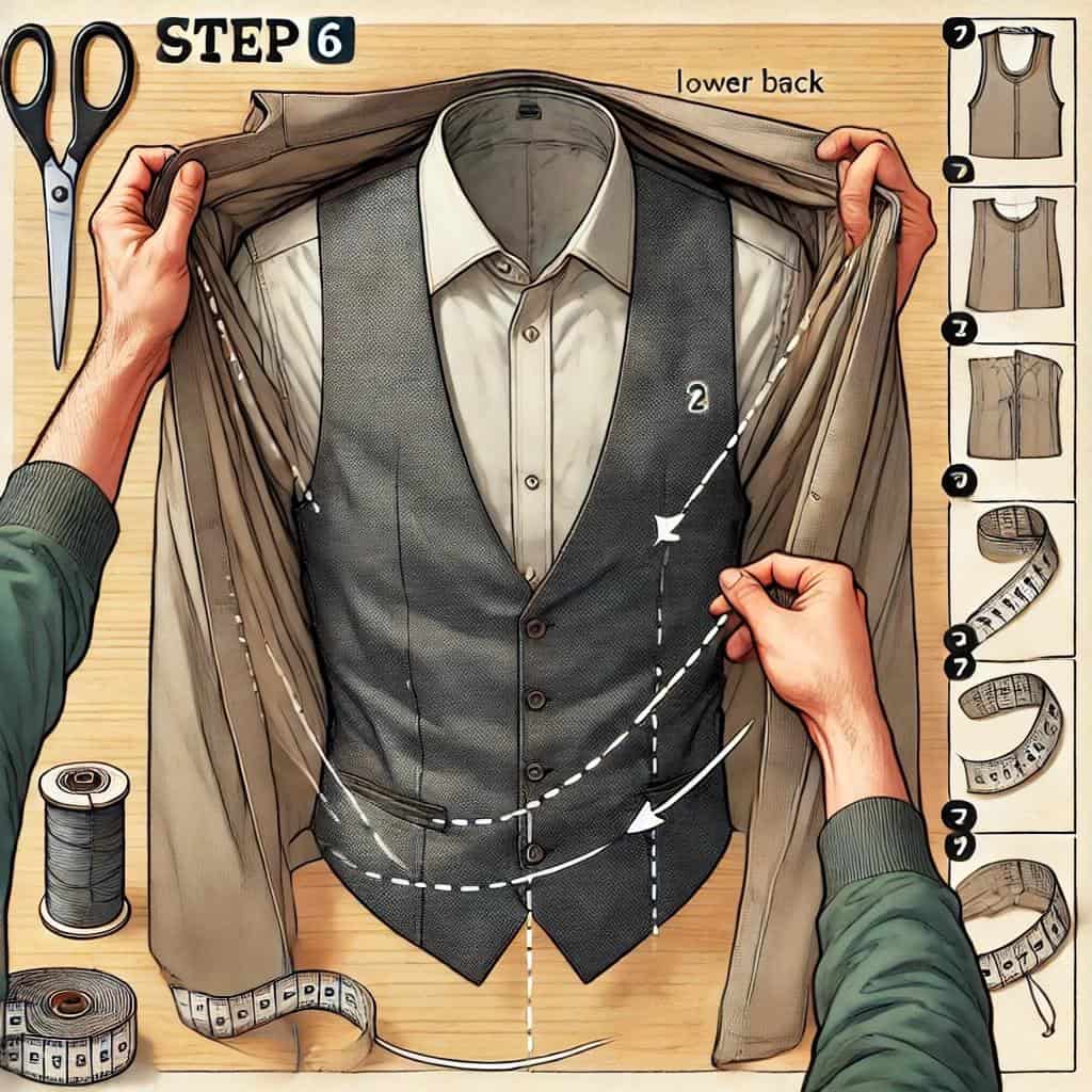 step 6 vest project