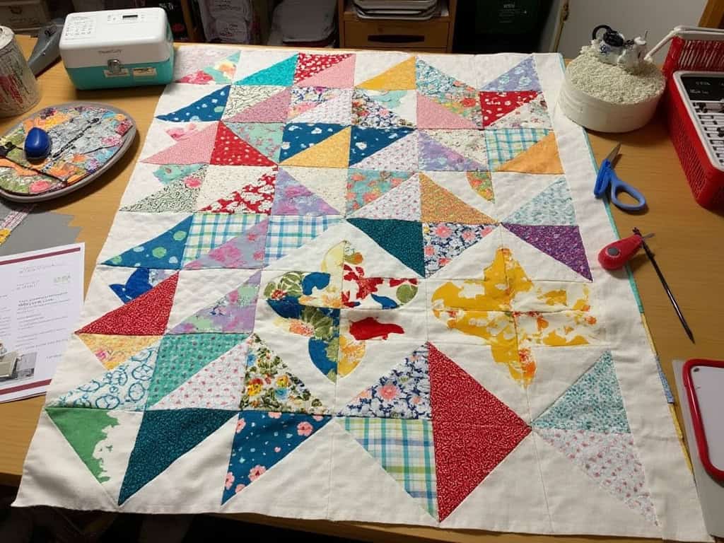 How I Took Flight with the Flying Geese Quilt: A Beginner's Journey to New Quilt Ideas 4 image 21