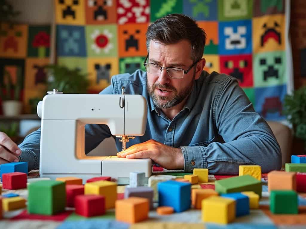 Turning My Love for Quilting and My Kid’s Minecraft Obsession into the Ultimate Gamer Quilt 1 image 5