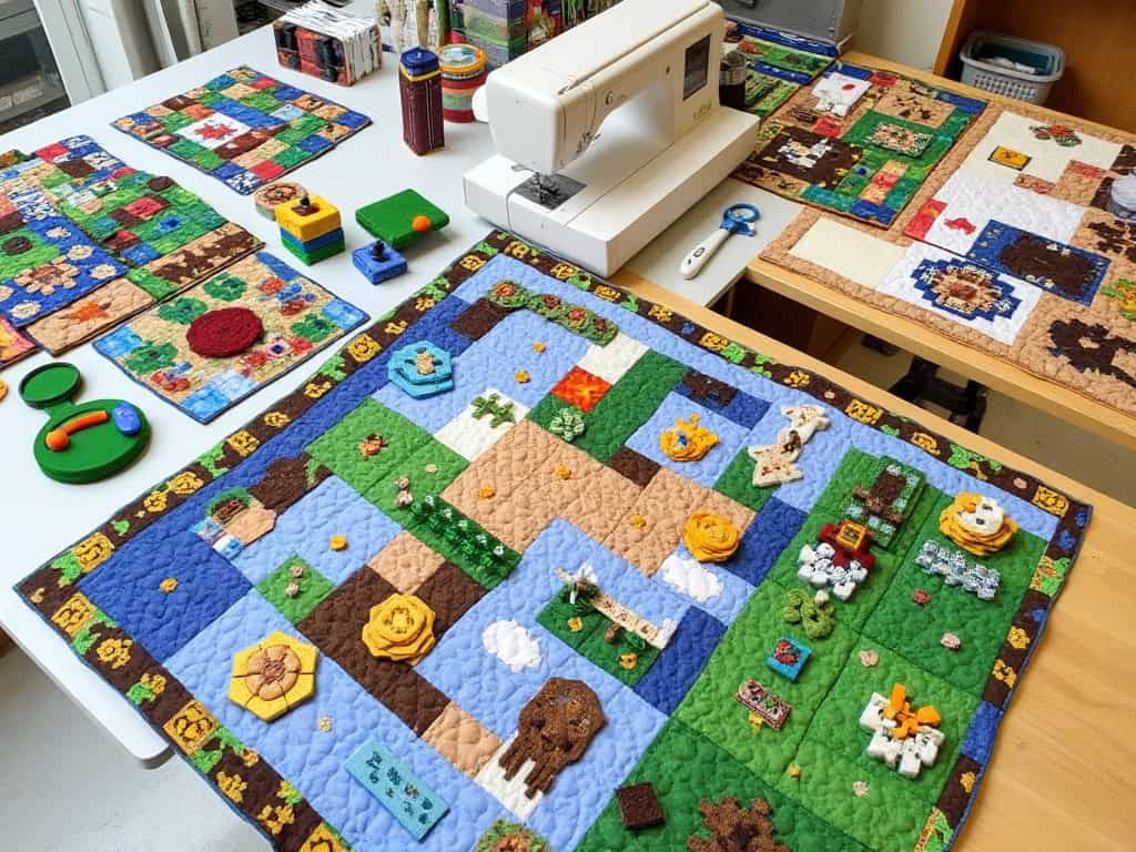 Turning My Love for Quilting and My Kid’s Minecraft Obsession into the Ultimate Gamer Quilt 3 image 7