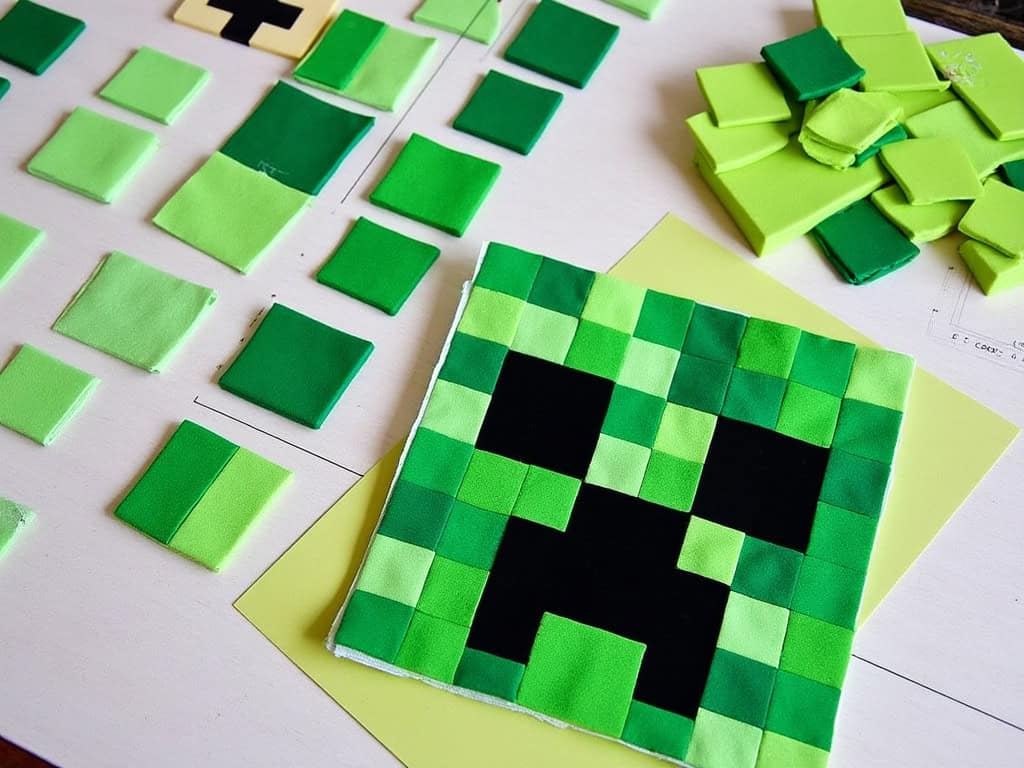 Turning My Love for Quilting and My Kid’s Minecraft Obsession into the Ultimate Gamer Quilt 4 image 8