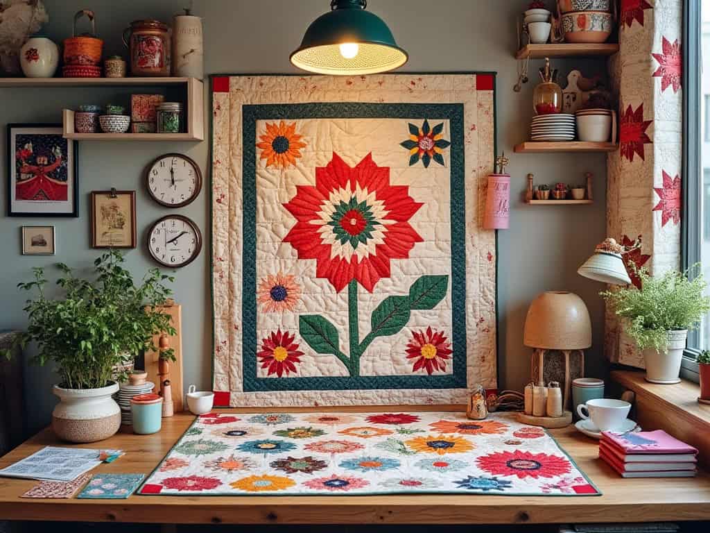 Mastering Color Harmony: My Journey in Choosing Fabric and Thread for Quilting 1 My Cozy Quilting Haven: Mastering Color Harmony with Fabric and Thread