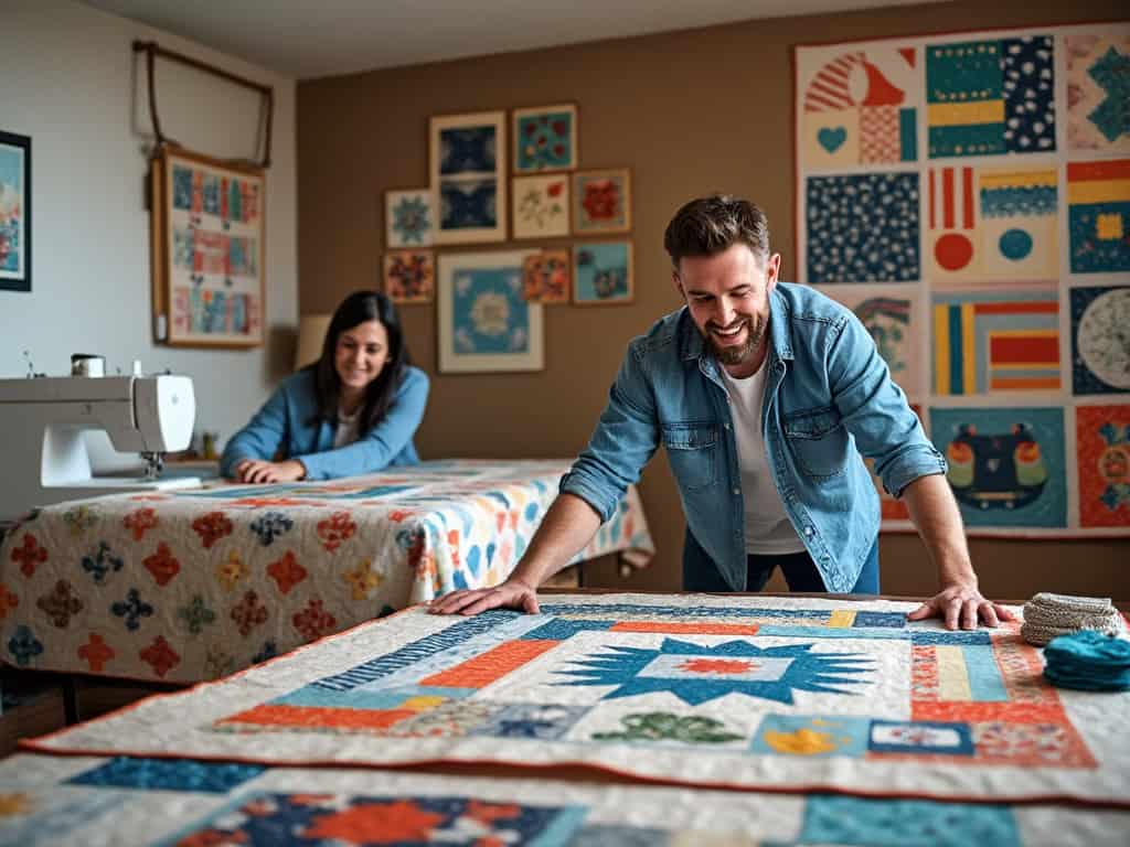 Watch Me Transform Fabric Panels into Stunning Quilts – You Can Too! 2 image 61