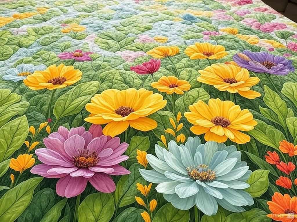 How I Make Beautiful Flower Pattern Quilts: My Simple and Customized Guide For You 2 image 97
