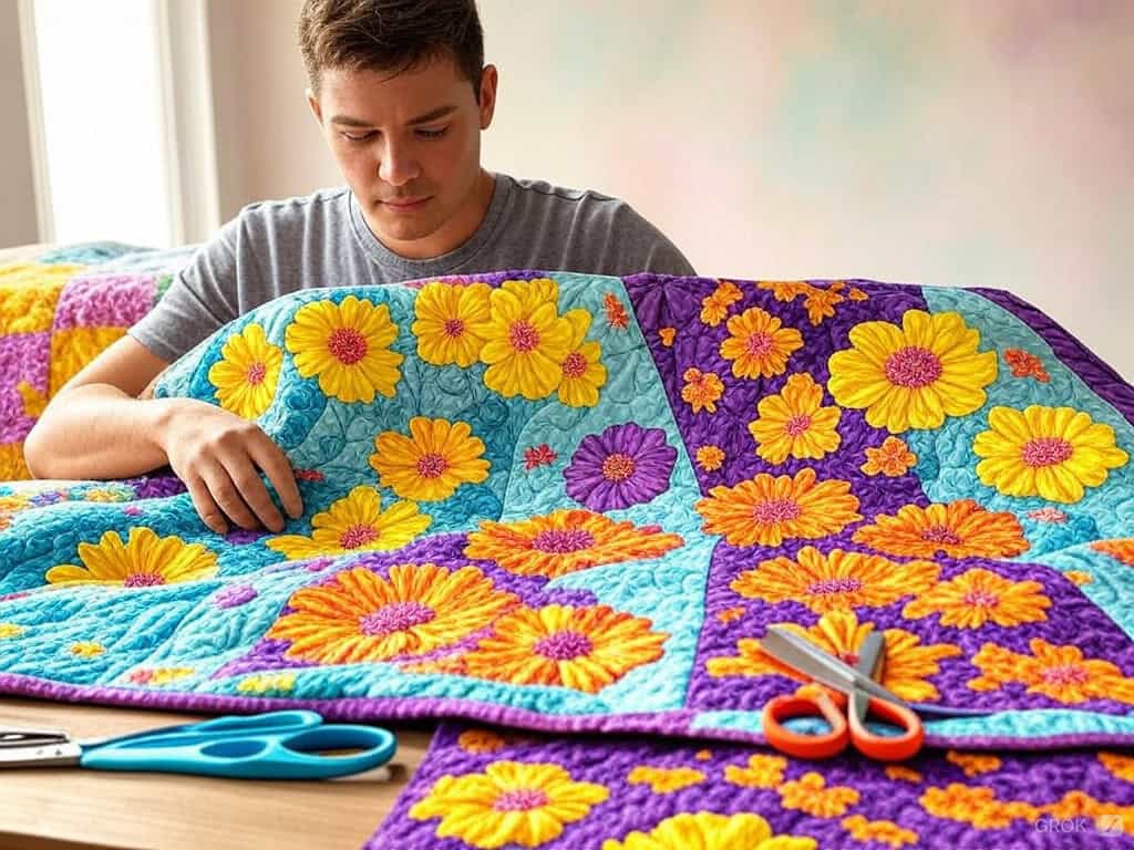 How I Make Beautiful Flower Pattern Quilts: My Simple and Customized Guide For You 3 image 98